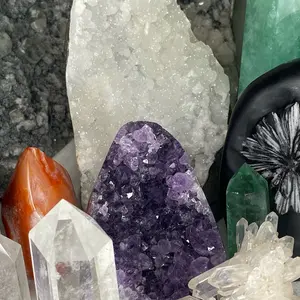 intuitive - a box of intuitively picked crystals