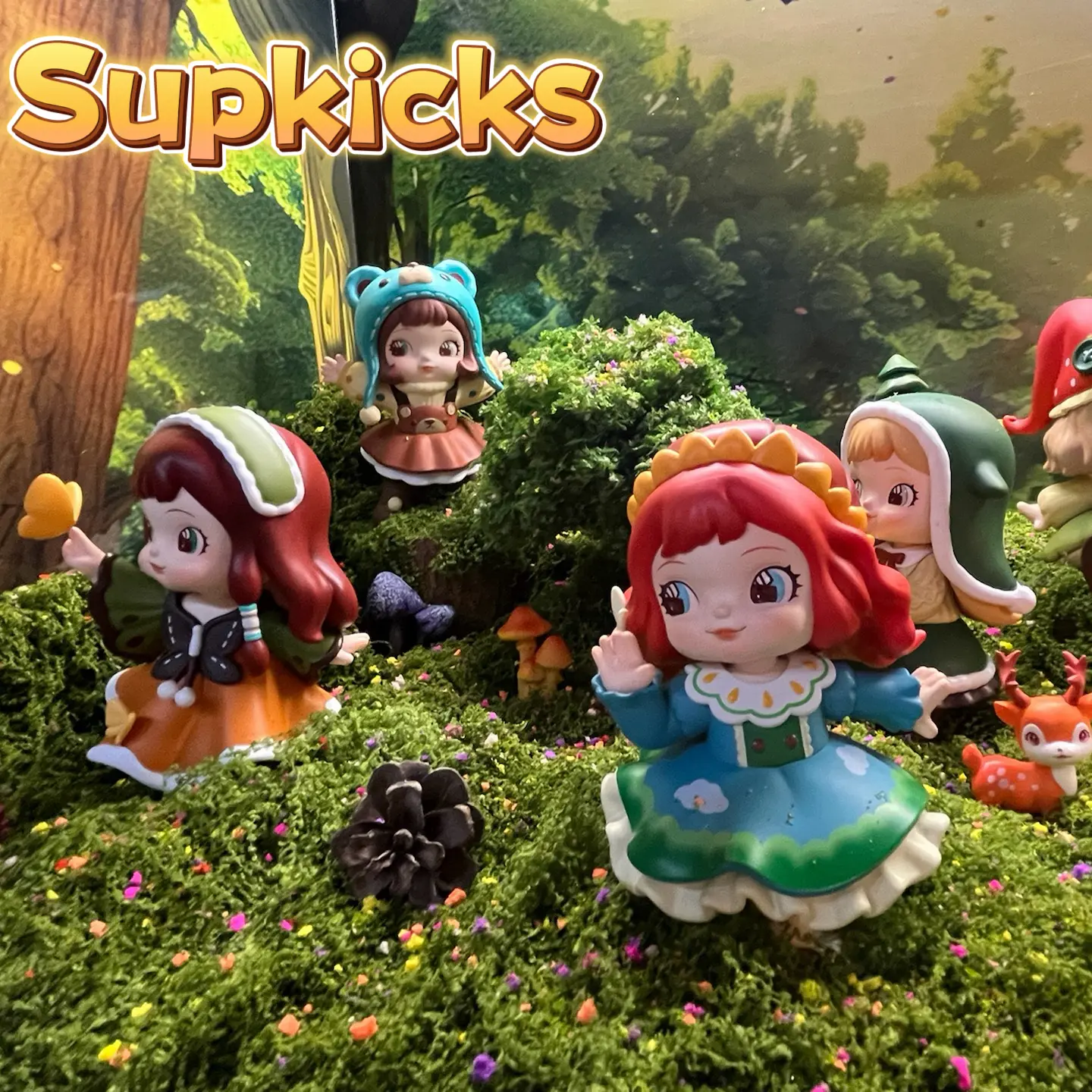 【Charline Forest Children】Cute Style Forest Series Decorative Items, suitable for giving as gifts or keeping for oneself