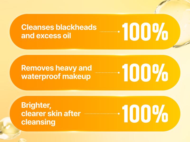 [numbuzin official shop] No.5 Cleansing Oil | Glutathione C Facial Spa Cleanser | Gentle Cleanser for Blackhead, Pore, Makeup Remover | Vitamin C, Niacinamide | Double Cleansing | 6.76 fl. oz.