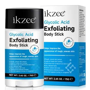 Ikzee Exfoliating Care Stick 75g, Body Care Products, Exfoliate, Dead Skin Removal, Improves Rough Skin, Dark Spots, Uneven Tone, Suitable for Arms, Legs, Heels, Full Body Use