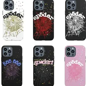 Sp5der Punk Style Phone Case Compatible with iPhone 17, 16, 15, 14, 13, 12, 11, X & Galaxy