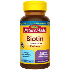 Biotin Extra Strength 2500 mcg Softgels Biotin Extra Strength 2500 mcg Softgels