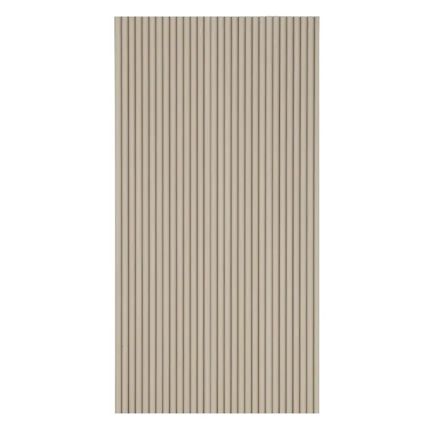 Light Cold Oak Flexible 3D Fluted Semi-Circle Shiplap Wood Wall Panel
