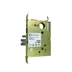Electrified Solenoid Mortise Lock - Chassis Only, Fail-Secure, Grade 1 Hardware Door Lock