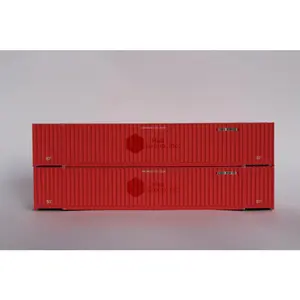 Jacksonville Terminal Company 535013 CSX (Ex-HUB GROUP) 53' HIGH CUBE 6-42-6 corrugated containers with Magnetic system, Corrugated-side. JTC # 535013, N Scale