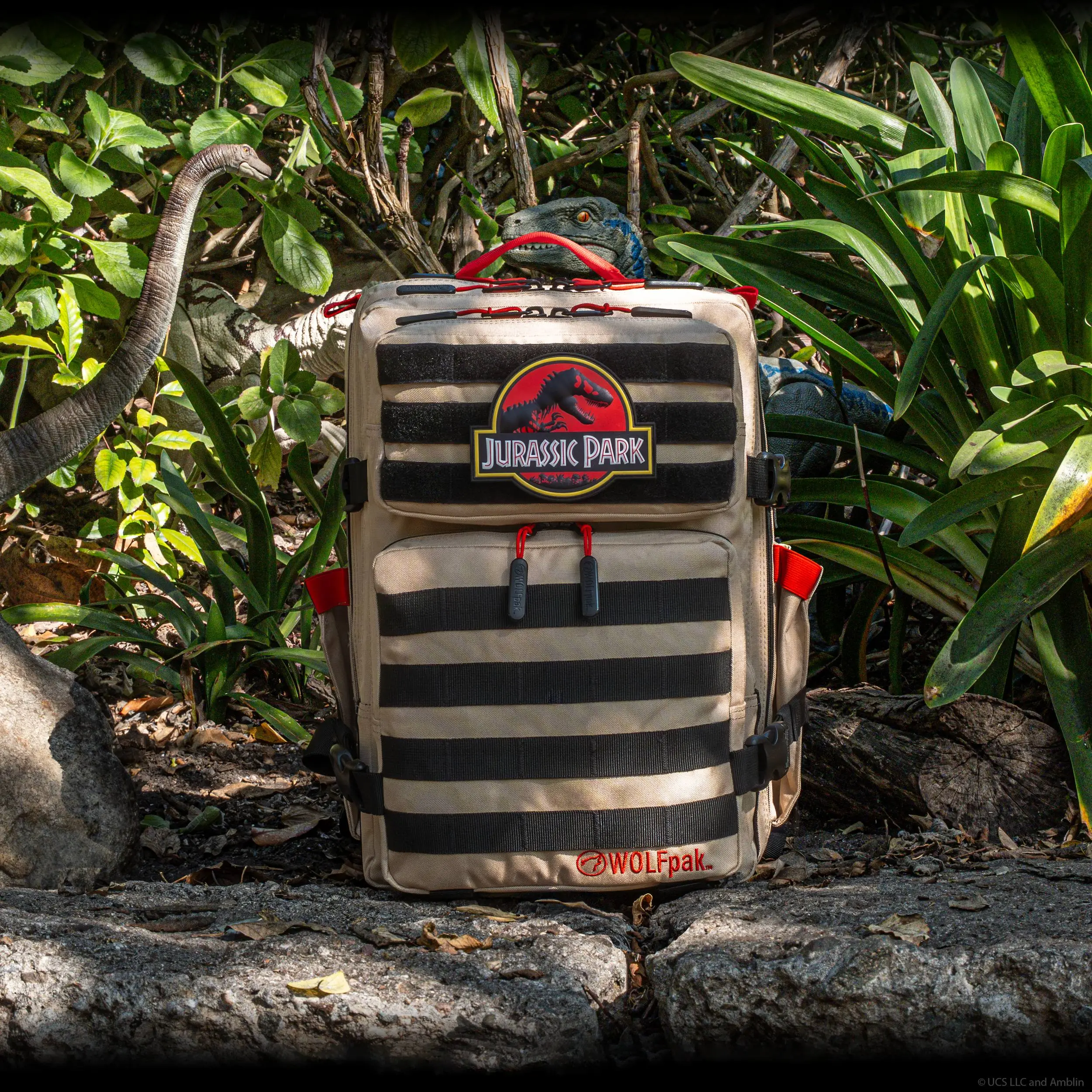 【新品】JURASSIC / LIVE THE WILD SIDE　赤ケース 25L Backpack Jurassic Park - TikTok Shop