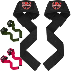 Fightsense Durable Weightlifting Straps with Neoprene Padding for Enhanced Grip & Support Fightsense Durable Weightlifting Straps with Neoprene Padding for Enhanced Grip & Support
