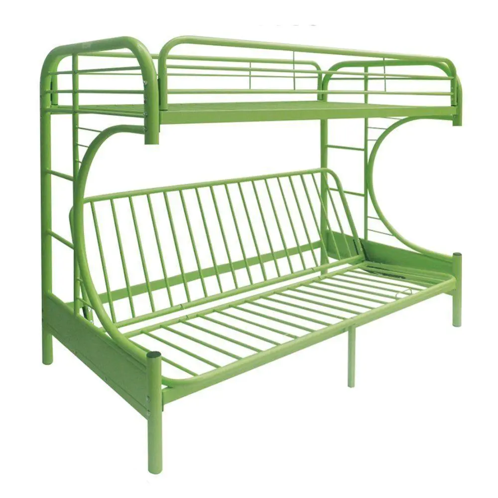 ACME Eclipse Twin/Full/Futon Bunk Bed, Green