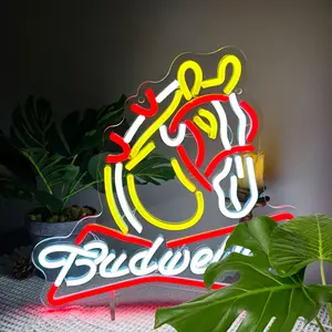 Vintage Style Brewery Neon sign USB Powered LED Neon Light Bar Man Cave Garage Pub Game Room Wall Decor