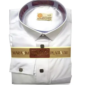 Marasim Platinum white w71-  ثوب مراسيم بلاتينوم