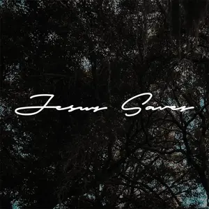 JESUS SAVES Car Sticker with Elegant White Script Design for Vehicle Decoration Ideal for Car Enthusiasts Enhances Appearance