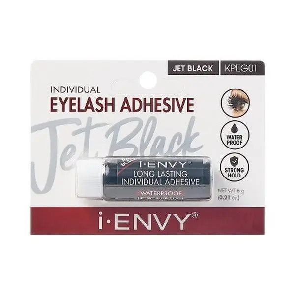 I-ENVY Premium Individual Lash Glue Black Waterproof Strong Hold I-ENVY Premium Individual Lash Glue Black Waterproof Strong Hold