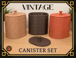 Vintage Canister Set