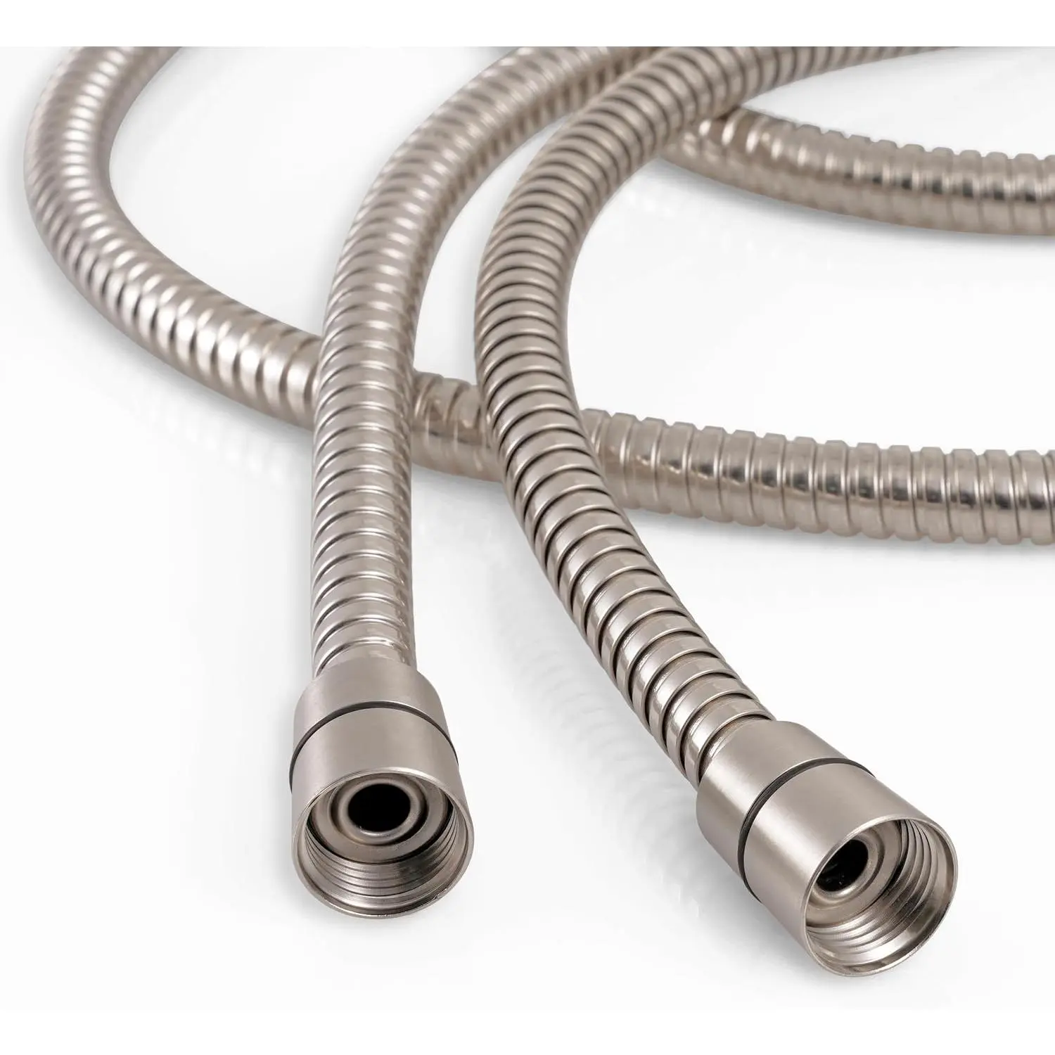Shower Hose, 79inch Long Stainless Steel Handheld Shower Head Hose, Flexible Shower Hose Attachment Replacement for Bidet Sprayer, Leak-Proof (Brushed Nickel)