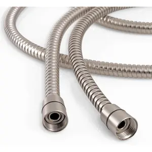 Shower Hose, 79inch Long Stainless Steel Handheld Shower Head Hose, Flexible Shower Hose Attachment Replacement for Bidet Sprayer, Leak-Proof (Brushed Nickel)