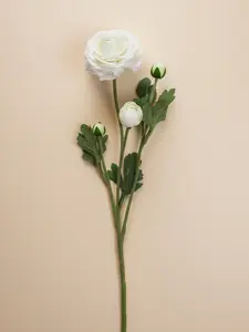 Real Touch Ranunculus - White 18"