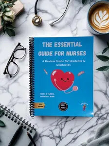 NCLEX-RN Nursing book - 312 Full-Color Pages for Students & Graduates with Cheat Sheets and Clinical Tips