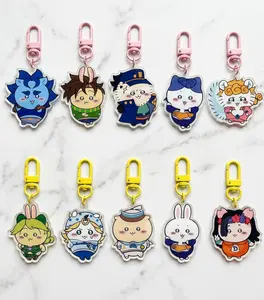 Main Joheroes X CHIIKAWA Acrylic keychains, Durable Perfect For Bags, Keys, Or Gifts