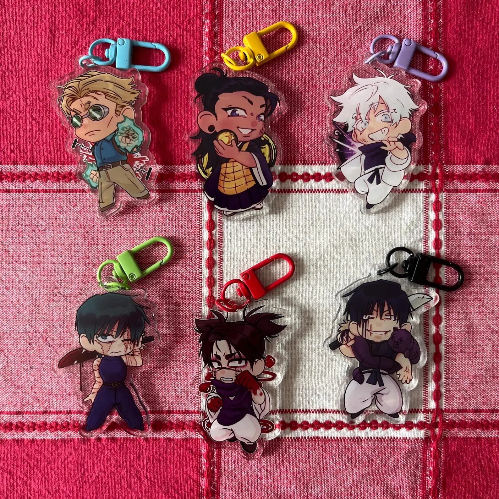 JJK Keychain | JJK Double sided Keychain