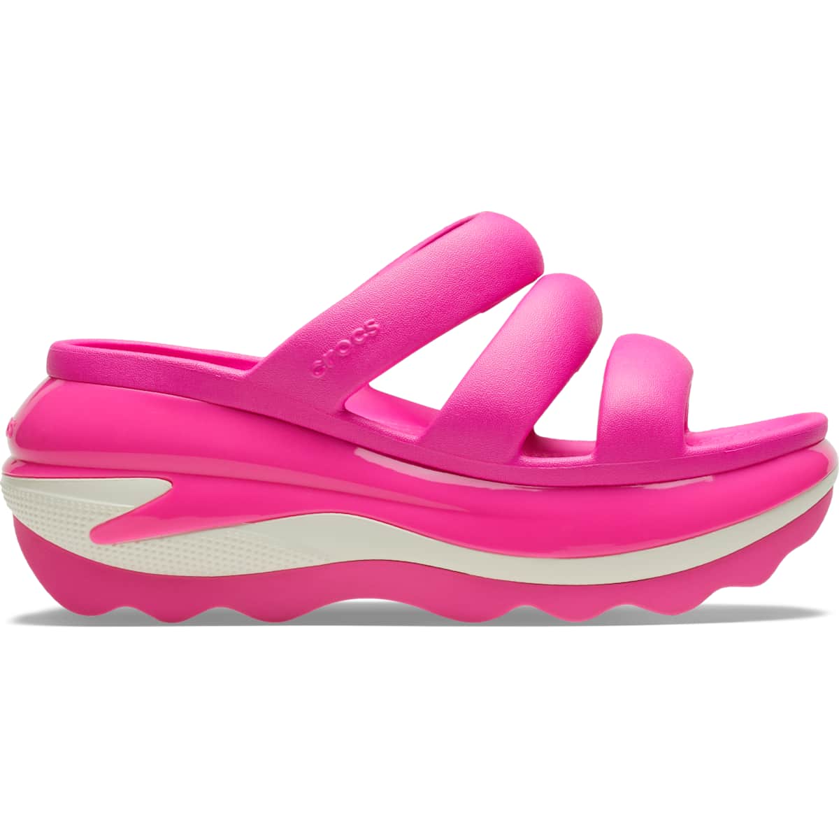 Crocs Adult Mega Crush Triple Strap Platform Sandals