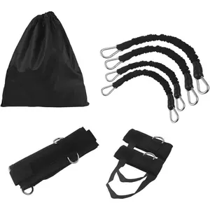 Bounce Trainer Vertical Jump Legs Resistance Bands Glutes Muscles Workout Strength Speed Agility Training for Basketball Football