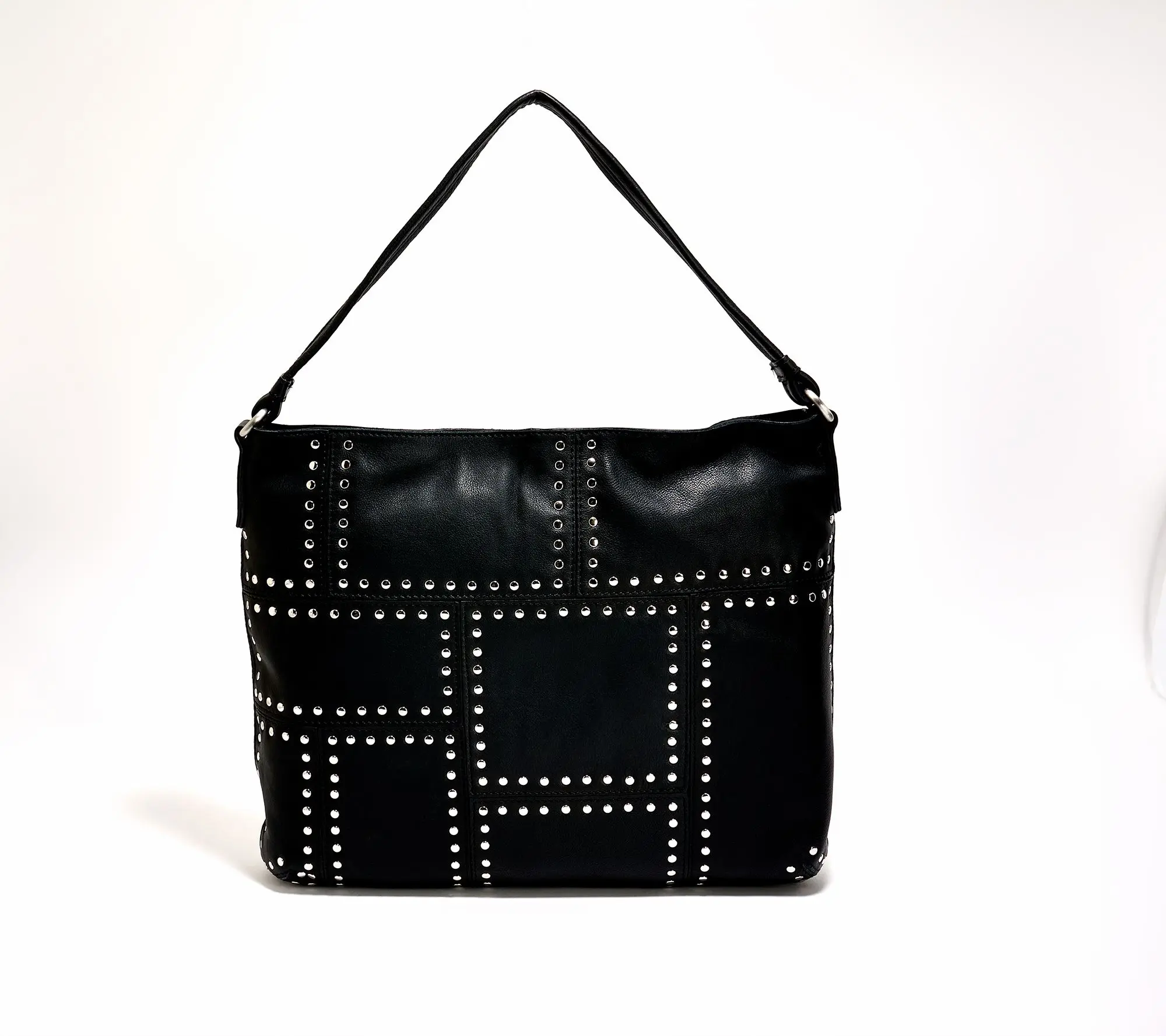 American Leather Co. Mittie Ziptop Leather Hobo