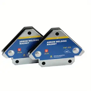 Magnetic Welding Holder, 2 Counts Multipurpose Magnetic Welding Positioner, Welding Auxiliary Tool, Welding Accessories for Car, Pipeline