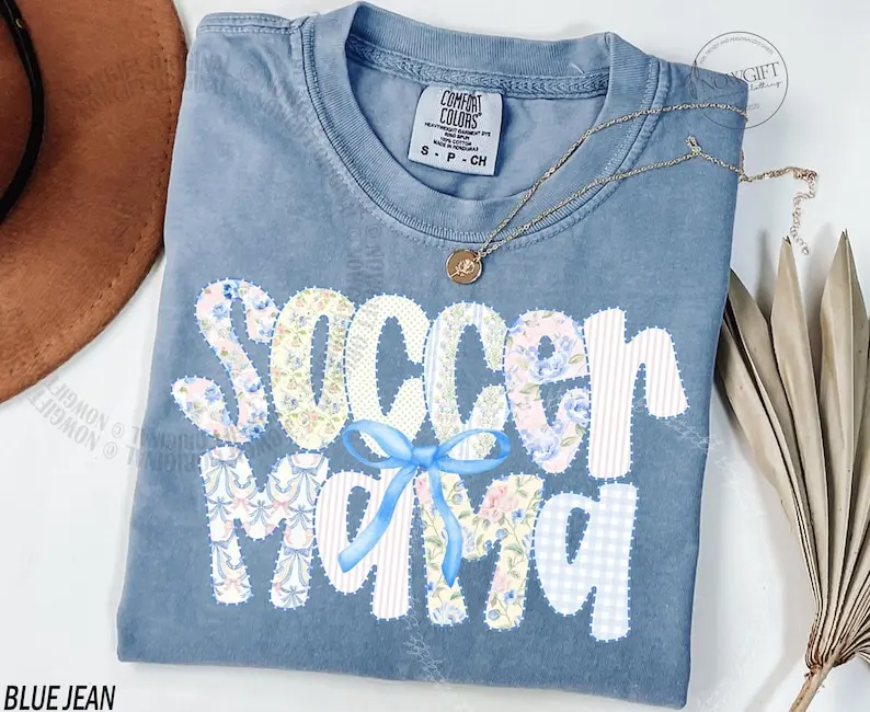 Soccer Mama Tshirt For Game Day, Soccer Mom TShirt, Soccer Tee For Mother's Day Gift, Sports Mom Shirt, Soccer Mom Tee, Comfort Colors®