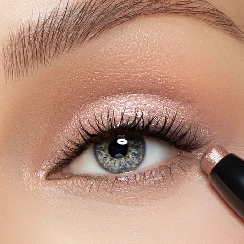 Ice Queen | An Icy Rose Gold Shimmer Eyeshadow Stick