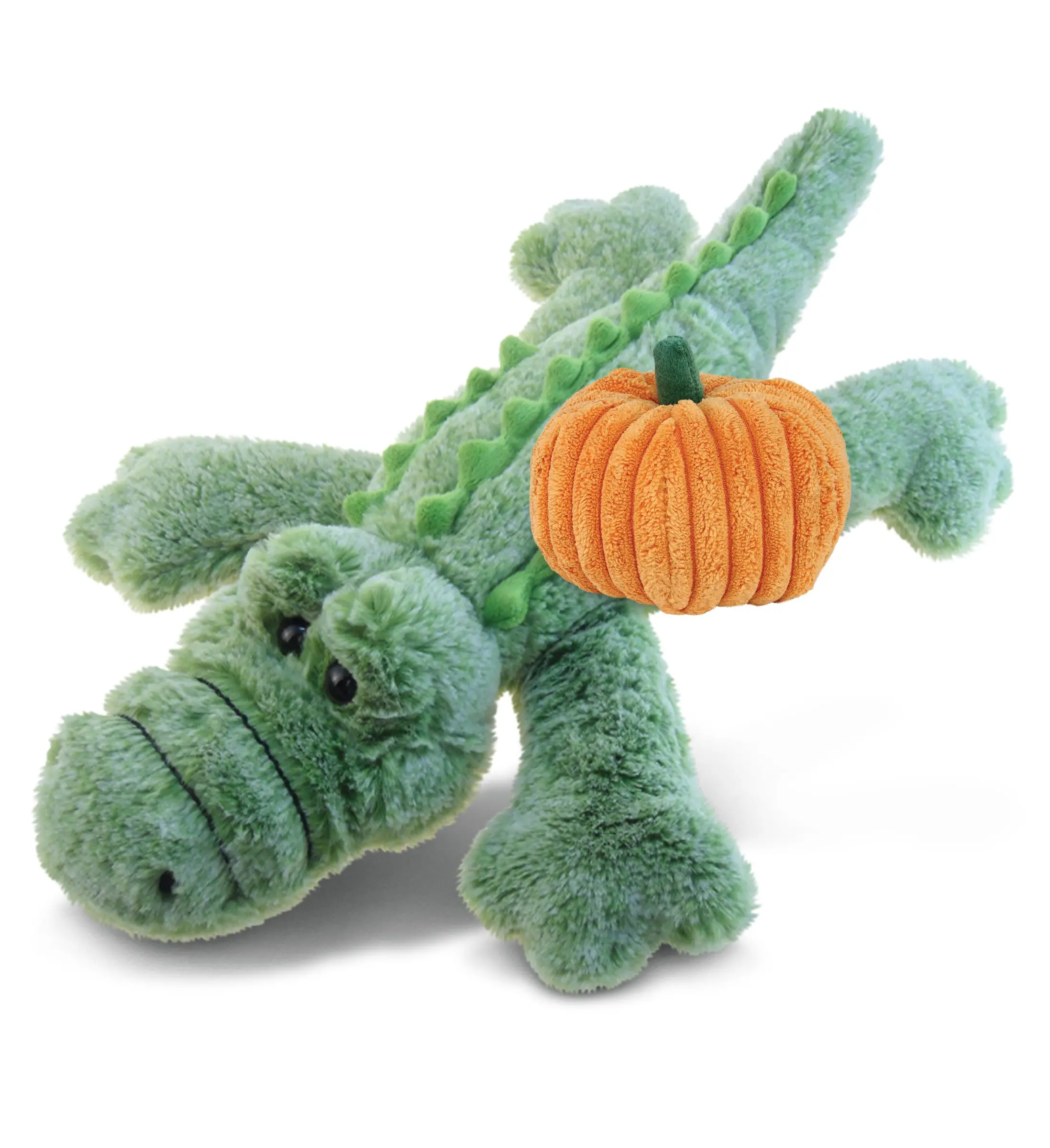 PLUSH PUMPKIN - SUPER-SOFT PLUSH - ALLIGATOR LARGE