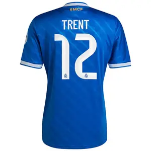 New Navy Soccer Jersey Lightweight Performance Sportswear 2025/2026 Third Replica Player Jersey - Blue