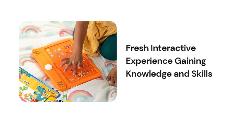 Think Academy Kids Learning Pad - 70 Themes Preschool Alphabet Learning, Educational Tablet Toys Christmas Gift for Ages 3-5