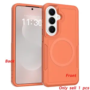 Luxury Shockproof Magnetic Protective Case Casing For Samsung S26 Ultra S26 Plus 5G Armour Cover