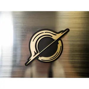 Black Hole Metallic Gold Magnet