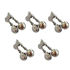 YIUIRUOI 5 Pieces of Iron Clamp Rivet Bells Fishing Alarm Sea Fishing Night Fishing Rod Alarm