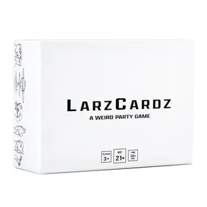 LarzCardz - Weird Drinking Party Game - 216 Crazy Dare & Challenge Cards for Group Game Nights, College, 21st Birthday & Pregames