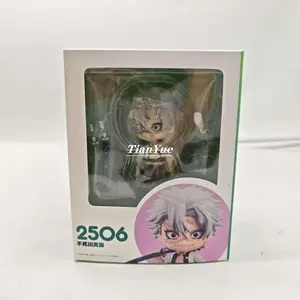 Anime Demon Slayer Shinazugawa Sanemi 2506 Articulated PVC figure Model Toys Gift 10cm