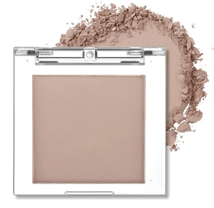 Erinde Single Beige Gray Matte Eyeshadow Palette, Natural Eye Shadow Makeup for Older Women, Neutral Nudes High Pigment Mini Monochrome Eyeshadow Sombra Para Ojos, Vegan & Cruelty-Free, C02 Dove Grey