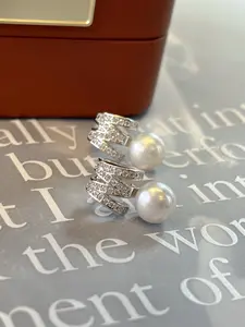 SR Pearl Co. Freshwater Pearl MM Earring Beautiful Style Perfect for Everyday Wear Women Gift