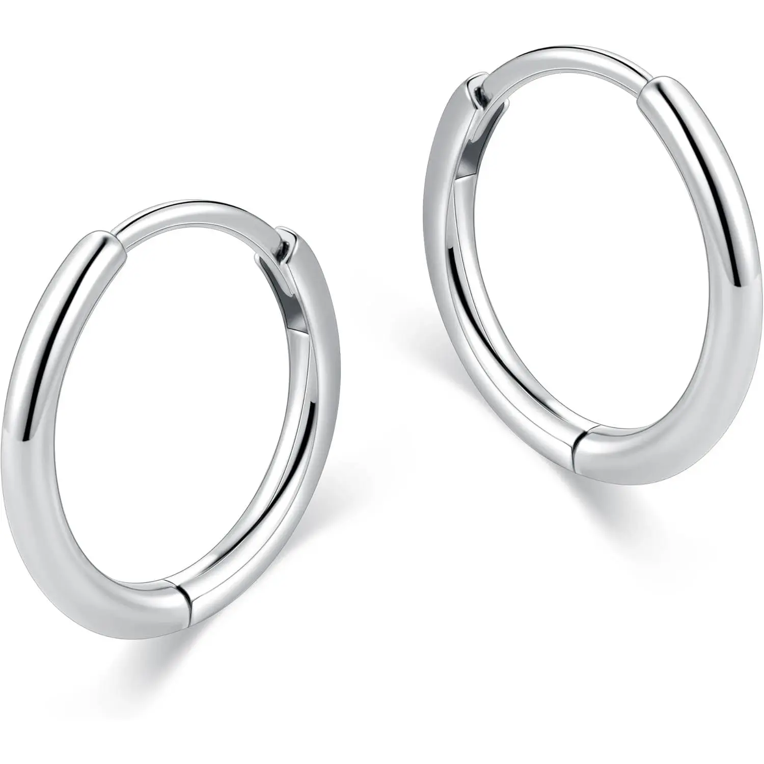 Small Hoop Earrings for Women  Cartilage Hoop Earrings for Men Helix Daith Tragus Ear Hugging Hoop Earrings Sleeper  Earrings