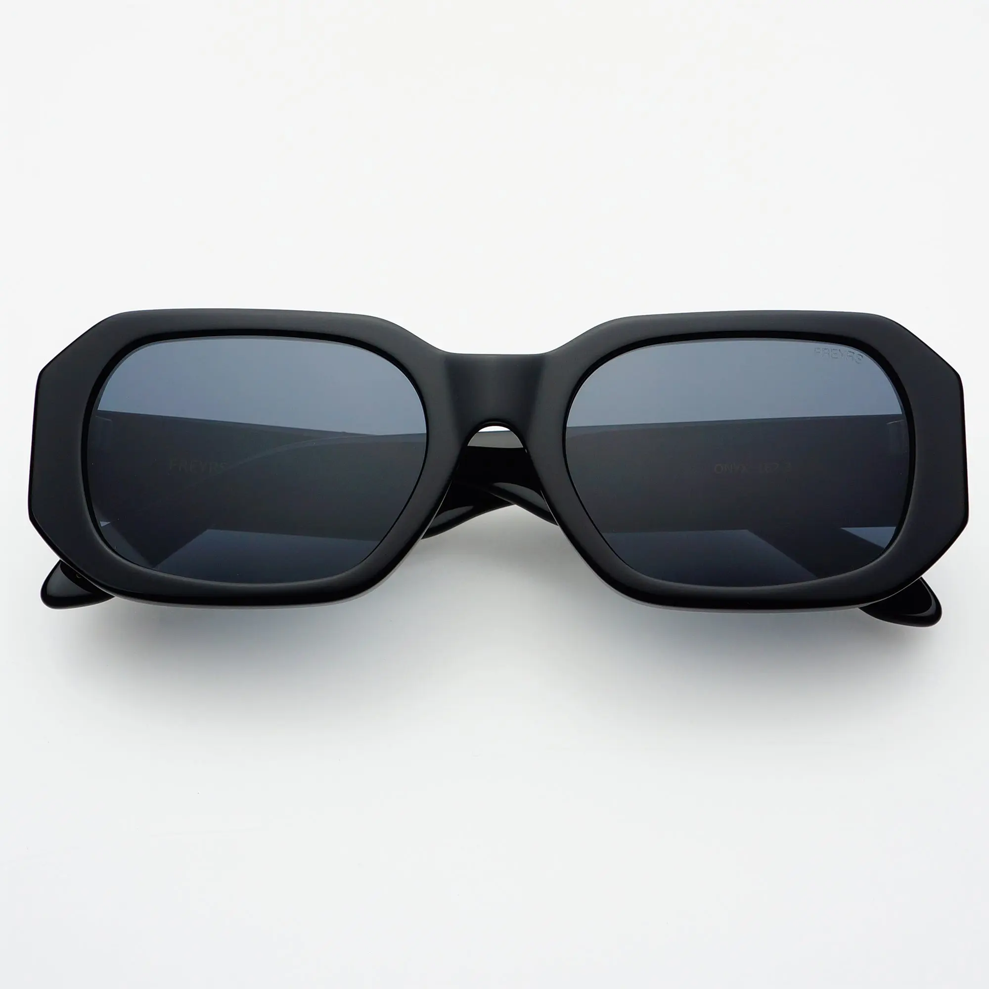 FREYRS Eyewear Onyx Rectangular Womens Acetate Sunglasses