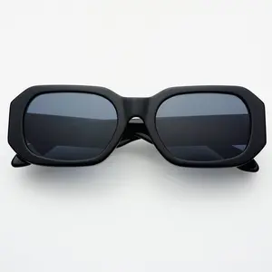 FREYRS Eyewear Onyx Rectangular Womens Acetate Sunglasses