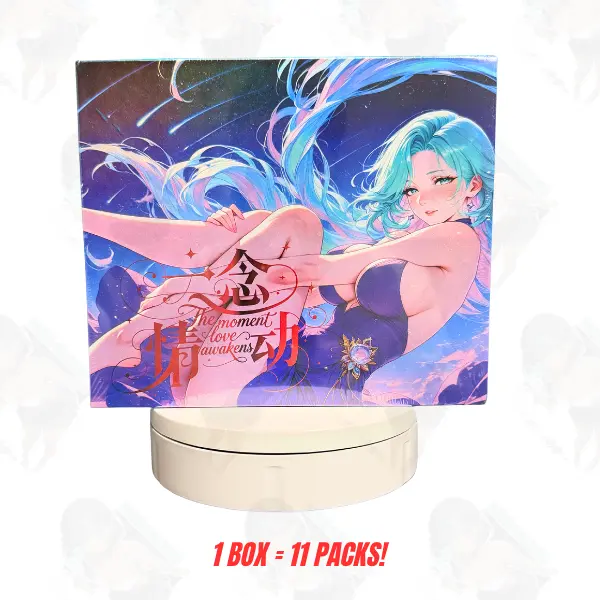 Meika Club The Moment Love Awakens Anime Trading Card Booster Box – 11 Packs  Hobby Card Premium Cards