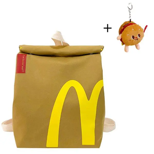 Funny Backpack Shoulder Bag With keychain for Men Women Teen Bookbag Lightweight Travel Casual Daypack