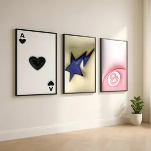 Set of 3 Ace Card 8 Ball HypeBeast Poster Print, HypeBeast Room Decor, 8 Ball Print