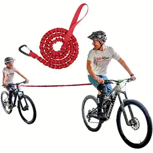 New Outdoor Bicycle Tow Rope, Mountain Bike Parent-Child Pulling Strap, Convenient Sports Trailer Rope, Durable Nylon Rope, Durable and Easy to Use