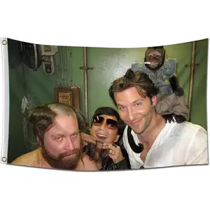 Hangover Funny Flag Tapestry 3x5Ft With Brass Grommets For College Dorm Room Man Cave Frat Wall