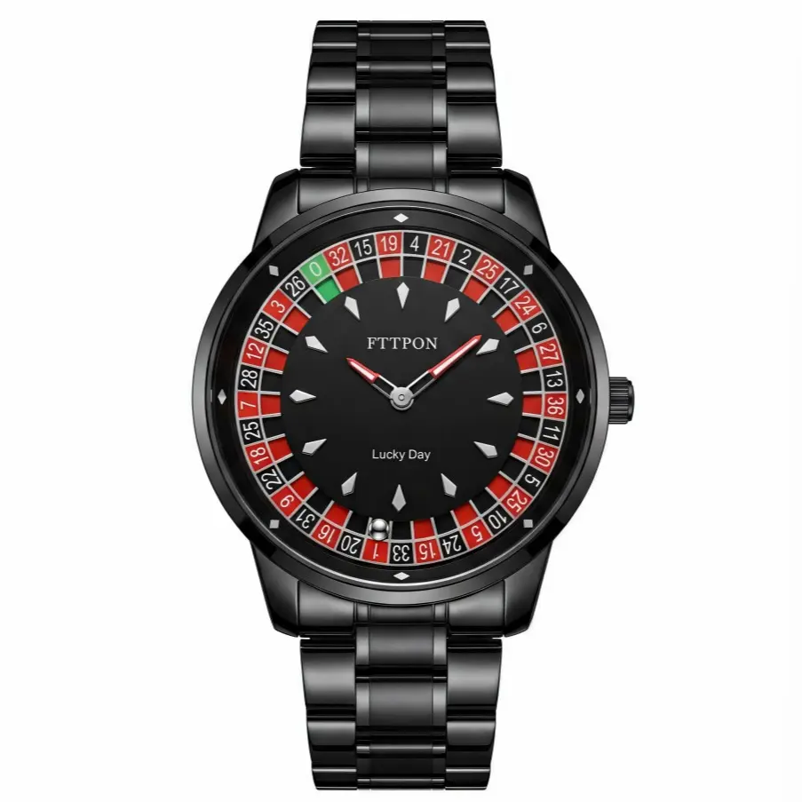 Strip Nails - Black（steel bracelet）