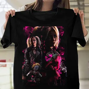 Alexa Bliss Black T-Shirt – Iconic Women’s Wrestling Star Graphic Tee, Unisex Casual Fanwear