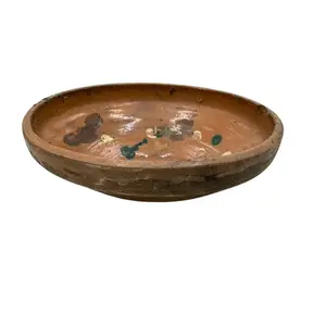 Antique Hungarian Folk Art Decorative Bowl